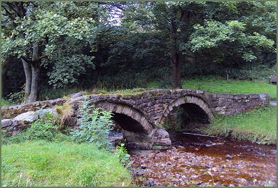 Wycoller pack horse bridge