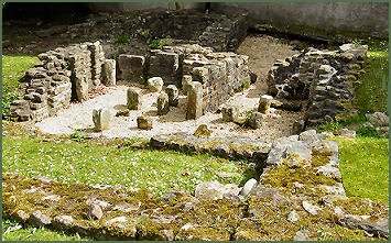 Roman Bath House and Wery Wall, Lancaster