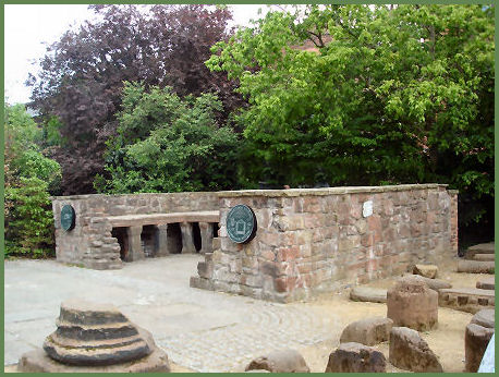 Hypocaust, Roman Gardens, Chester