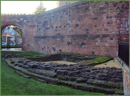 South East Angle Tower, Chester City Walls