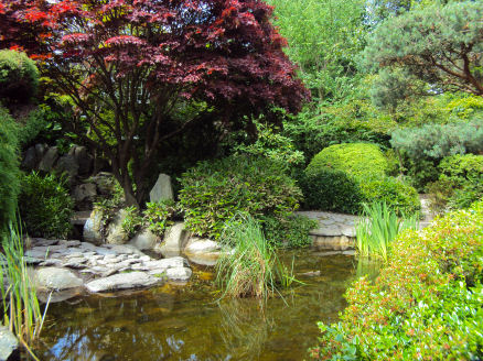 Claderstones Park Japanese Garden